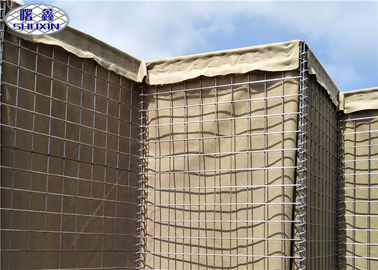 Barreras rellenadas con arena militares/barreras de la defensa de Gabion 3 años de garantía