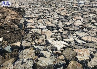 Protección fuerte llenada piedra de Gabions del control de inundaciones para el cierre del río
