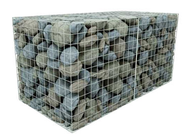 200 x 100 x jaula soldada con autógena galvanizada 50 de la piedra de la caja de Gabion para el proyecto del gobierno