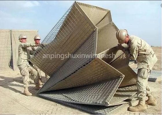Barreras rellenadas con arena de soldadura de la milipulgada 3 antis de la ráfaga del ejército