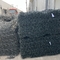 Caja de gabión de malla de alambre galvanizado revestido con PVC 1 * 1 * 1 M verde para protección contra caídas de rocas