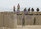 Las barreras de la defensa de la radio de tiro del Ce del Eu de la ISO soldaron con autógena la pared de la arena del bastión