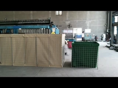 proceso de producción de la cesta del gabion