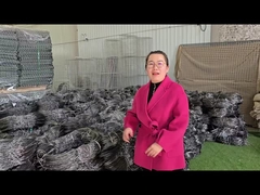 Embalaje de malla de barrera de tanque y visualización de pesaje