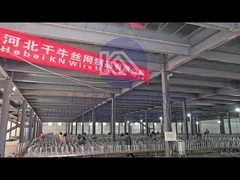 Display de taller de malla de barreras para tanques