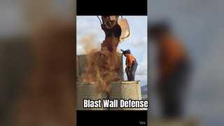 Barrera defensiva soldada para pared explosiva, alambre de 5MM, 1*1*10M, bastión defensivo, pared de bolsa de arena a la venta