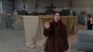 Pared defensiva de bastión Barrera de arena de defensa Seguridad Bolsas de arena de pared para barrera de bastión