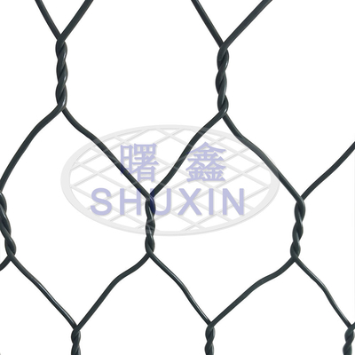 Malla de alambre hexagonal de amontonamiento galvanizada del hierro de las cestas de los 2mx1mx0.5m Gabion