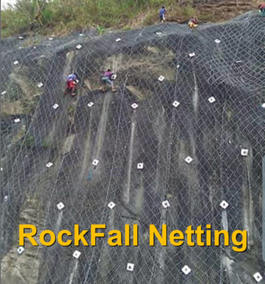 Protección de Rockfall que pesca el muro de contención de las cestas de 4m m Gabion