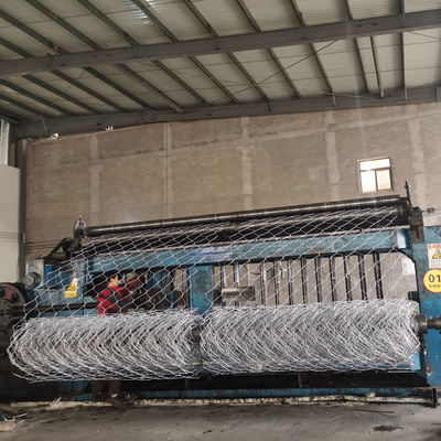 Galvanizado 1mx1mx3m Gabion Box Pared de apoyo Pvc recubierto