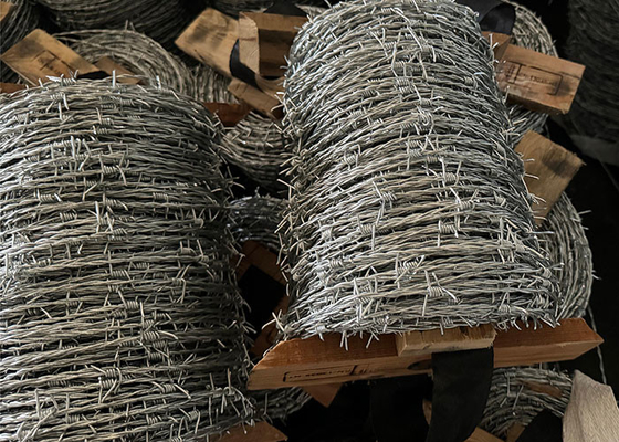Acero inoxidable alambre de púas de seguridad para la industria Agricultura Ganadería