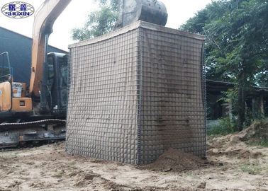 La barrera/la malla defensivas galvanizadas del acero HESCO galvanizó la caja de Gabion