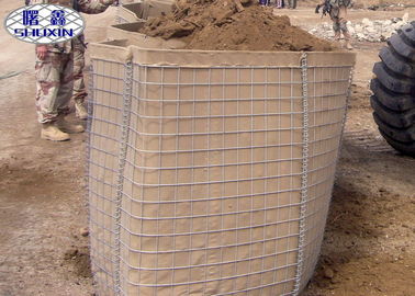 barreras soldadas con autógena de 3x 3 Mesh Square Hole Military Hesco