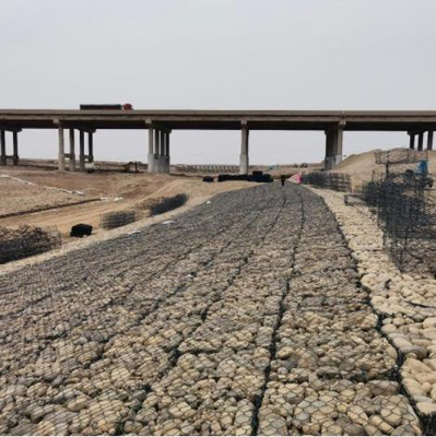 La prueba del moho galvanizó la cesta hexagonal Galfan de Gabion para la protección del malecón