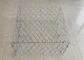 Cesta de gabión hexagonal galvanizada de alambre de 80x100 mm y 3 mm