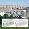 Cajas de gabión galvanizado de alto rendimiento 3x1x0,5m para retención de suelo