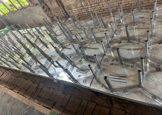 Obstáculo poco visible Valla alambre no explosivo obstáculos de ingeniería barrera militar baja visibilidad alambre red valla