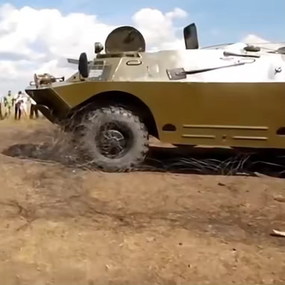 Venta caliente Barreras de tanques malla de acero malla de alambre trampa red Rusia