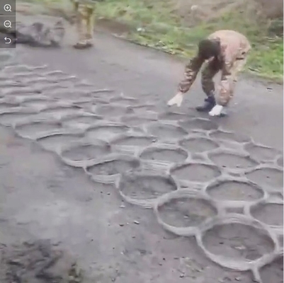 KN Fabricante Tanque Barrera de alambre malla de tanque pista de envoltura campo de batalla de defensa trabaja alambre de enrollamiento de red