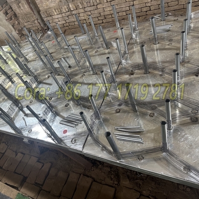 Barrera de malla de alambre de baja visibilidad contra tanques para Ucrania