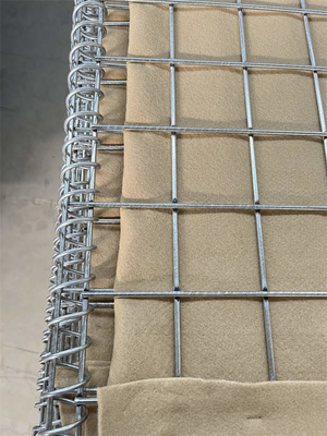 20 Celdas Pared protectora Hesco Cables del ejército Tensile 500-800mpa