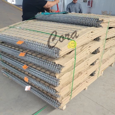 Precio de fábrica Pared bastión de arena con galvanizado soldado caja de arena de gabión pared de contención