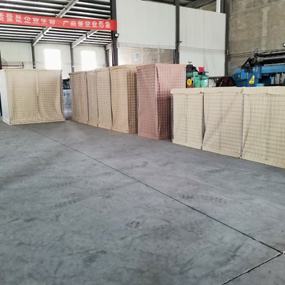 Protección de seguridad Barrera defensiva 4mm-5mm Diámetro de alambre 3x3 pulgadas Tamaño de malla
