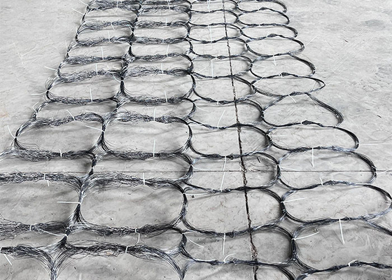 Oculto invisible galvanizado alambre de hierro tanque barrera malla de alambre