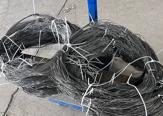 Barrera de baja visibilidad contra tanques Cercas de alambre de acero para protección