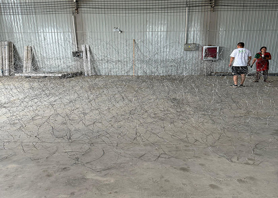 Obstáculos poco visibles Barrera del tanque malla Reducción de la barrera de movilidad