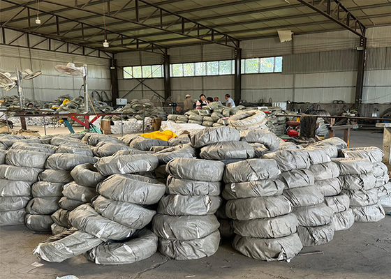 Cercas de alambre de púas de acero galvanizado de alta resistencia