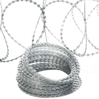 500 m de alambre de púas galvanizado antiescalada para aves