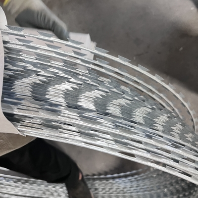 500 m de alambre de púas galvanizado antiescalada para aves