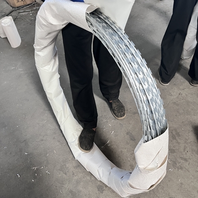500 m de alambre de púas galvanizado antiescalada para aves