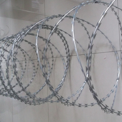 CBT alambre de púas de afeitar para la fortificación de la hoja de afeitar anti-óxido alambre de afeitar doble hebra en rollos