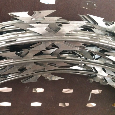 Precio competitivo galvanizado de alambre de púas de Concertina