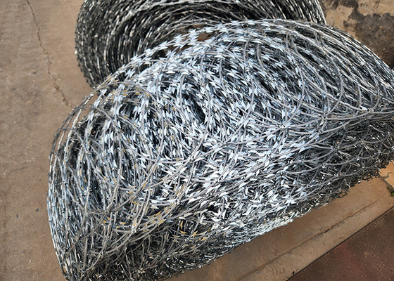 Cables de alambre de púas de acero inoxidable de hierro pintado