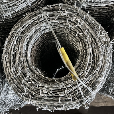 Cables de alambre de púas galvanizados de alta resistencia 1.6Mm 300M