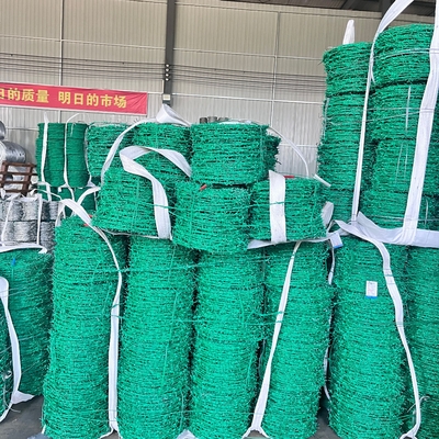 China fábrica de alta calidad proveedor vende alambre de púas galvanizado alambre de púas antirrobo a bajo precio