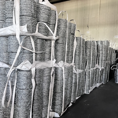 Cables de alambre de púas galvanizados de alta resistencia 1.6Mm 300M