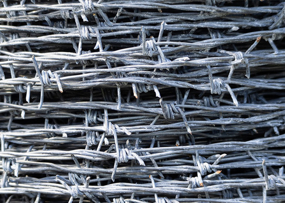 Protección de la construcción 3o o 4 pulgadas Barba distancia galvanizado alambre de púas