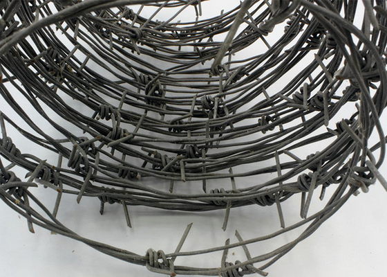 Resistencia a la corrosión 1.8 mm doble hebra tradicional de alambre de púas de giro
