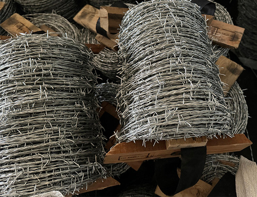 Cables de alambre de púas de seguridad galvanizados y sumergidos en caliente