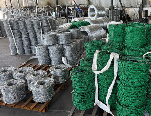 Cables de seguridad de púas electro-galvanizados para aislar y proteger