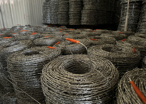 Acero inoxidable alambre de púas de seguridad para la industria Agricultura Ganadería