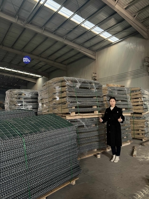 Superficie galvanizada en caliente 200 g/m2 Bastion Barrier Pared de barrera defensiva para la protección
