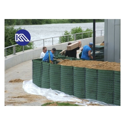 Barrera de bastiones defensivos de 5*1*1 M personalizada para el control de inundaciones