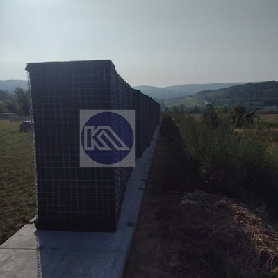 Barrera de bastiones de defensa balística Sistema de defensa integrado a prueba de balas Crear muros de inundación o líneas de contención de incendios forestales