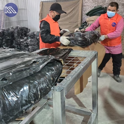 Protección de aceite resistente a la corrosión malla de alambre invisible para baja visibilidad malla de alambre Putanka en Ucrania