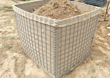 Pared protectora de barrera defensiva de alta durabilidad fabricada con la técnica de malla soldada